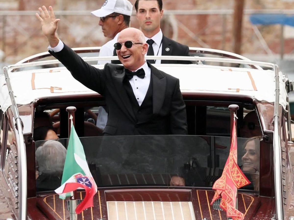 Jeff Bezos Wedding Look