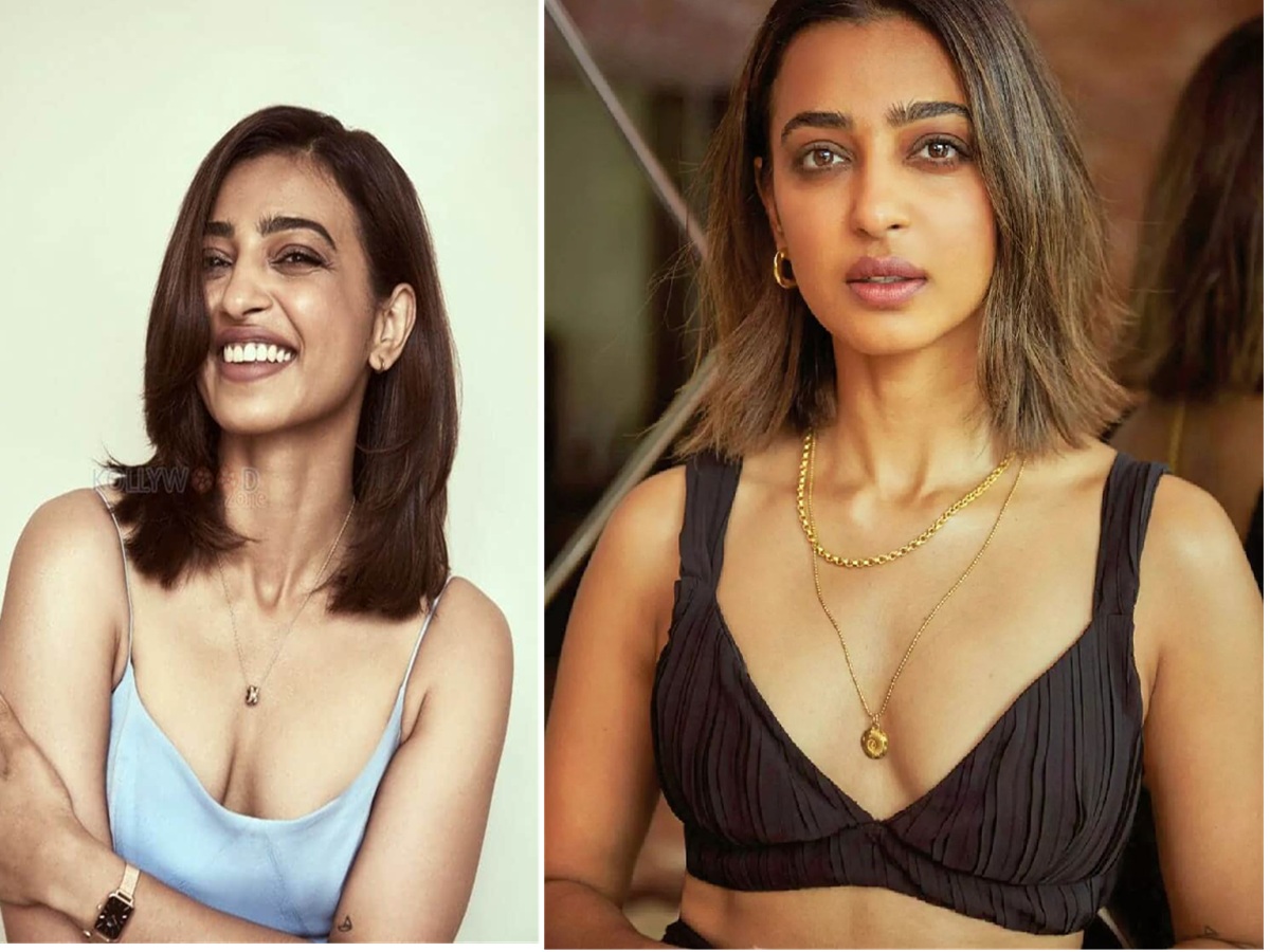 Radhika Apte in a bold and sensual outfit, exuding elegance and diva-like confidence