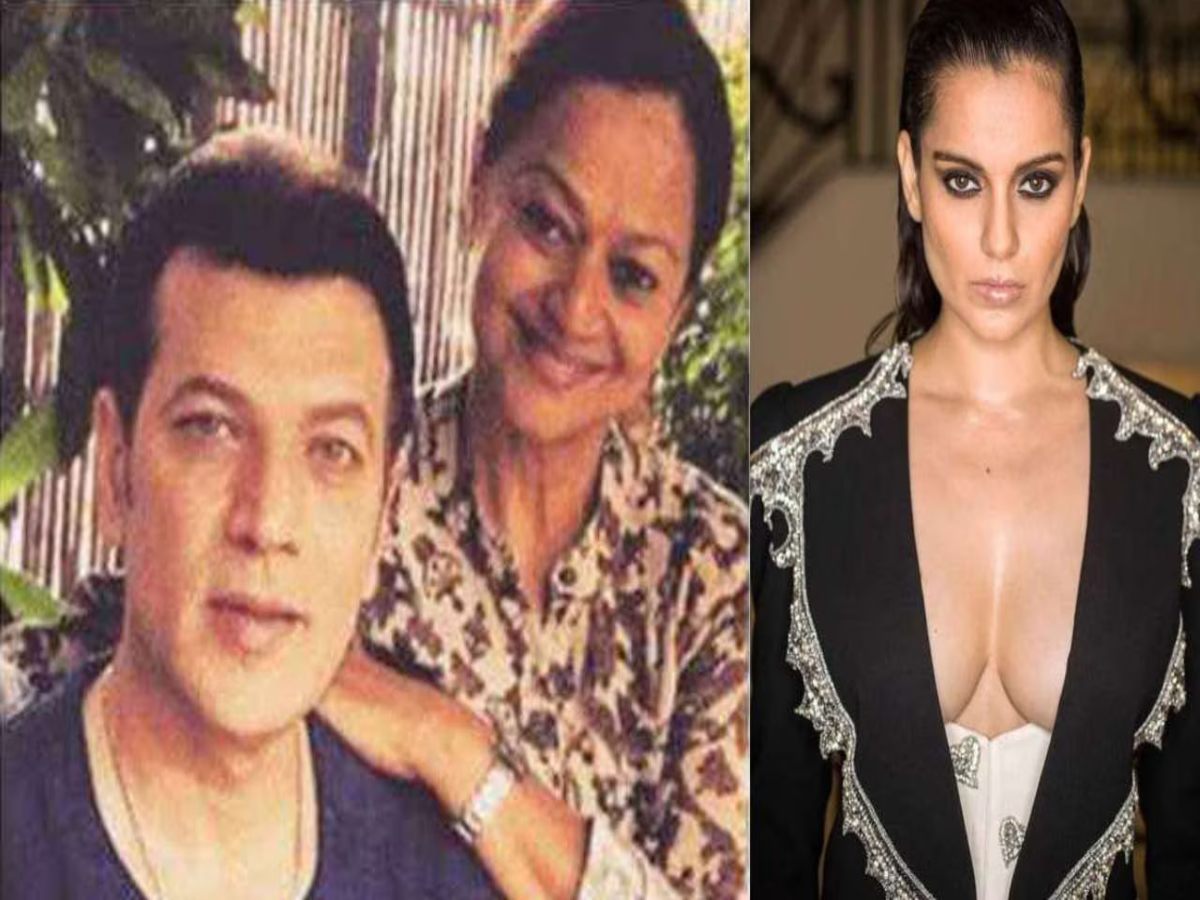 Aditya Pancholi and Kangana Ranaut during their controversial relationship.