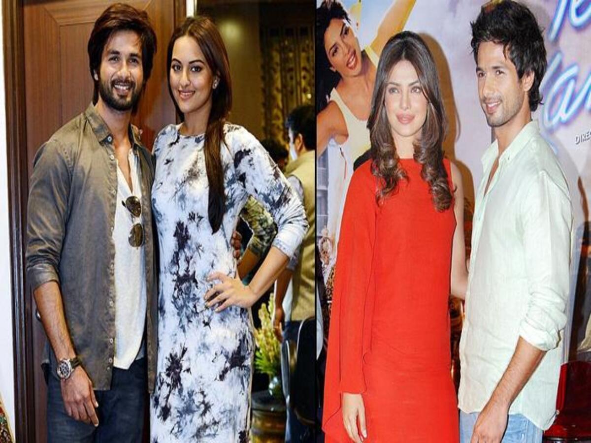 Priyanka Chopra and Harman Baweja during their relationship in 2008.