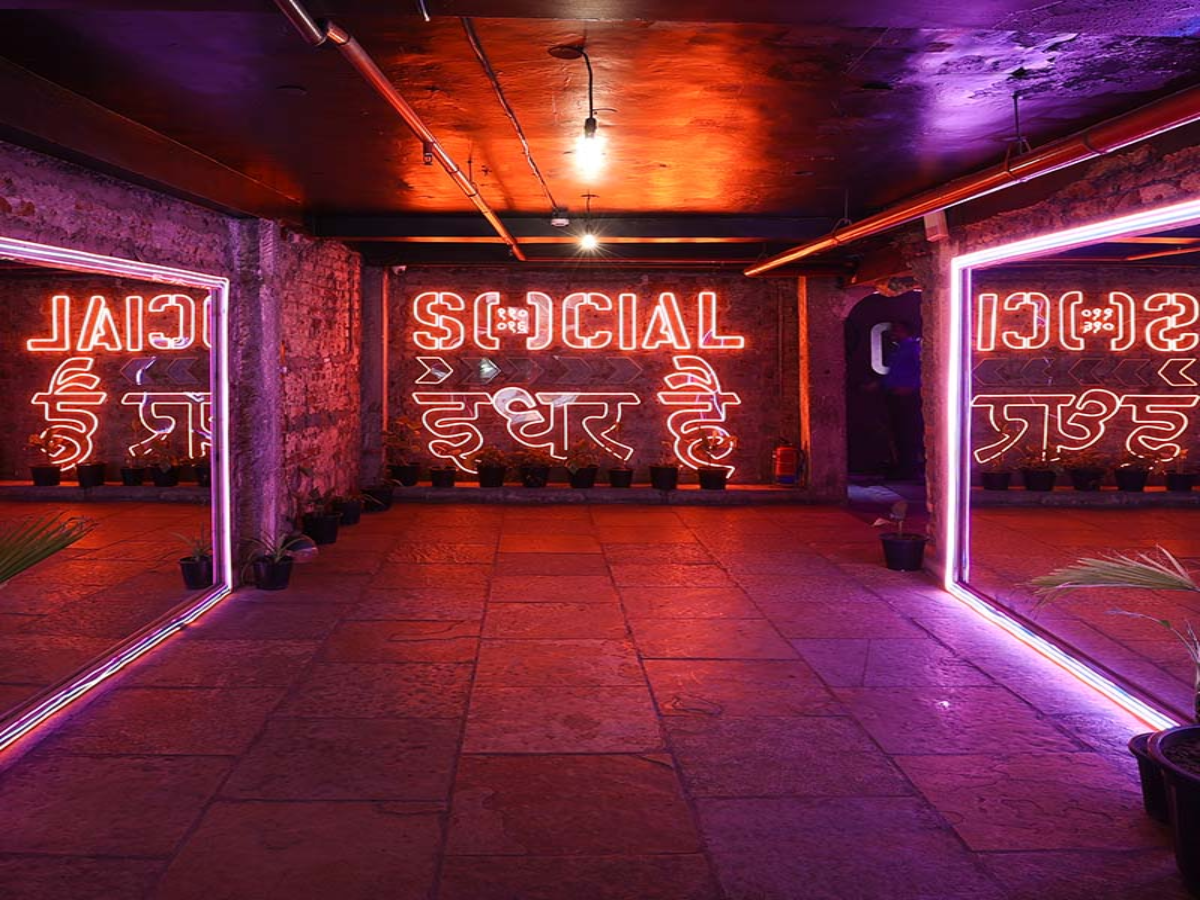 Hauz khas social and the electro room