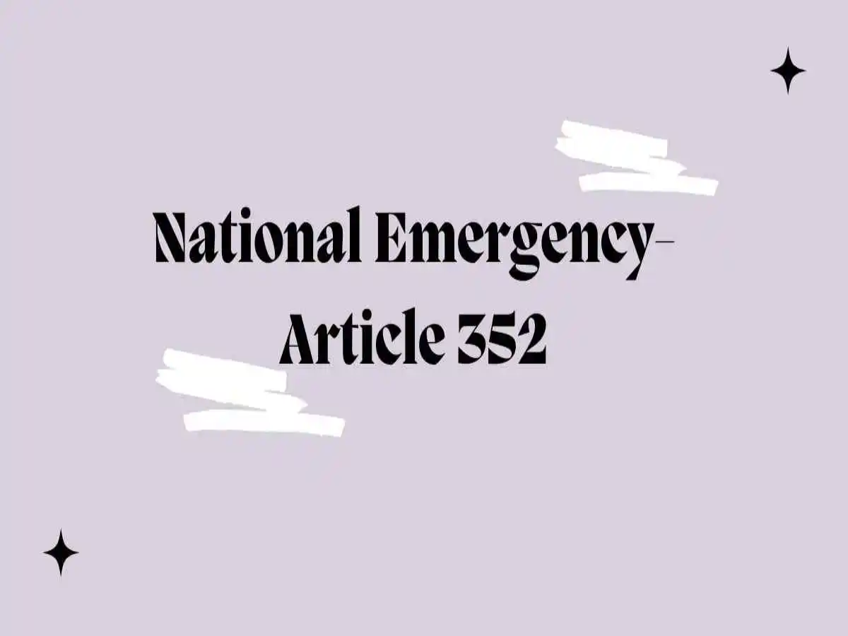 Article 352- The legal backbone of the emergency
