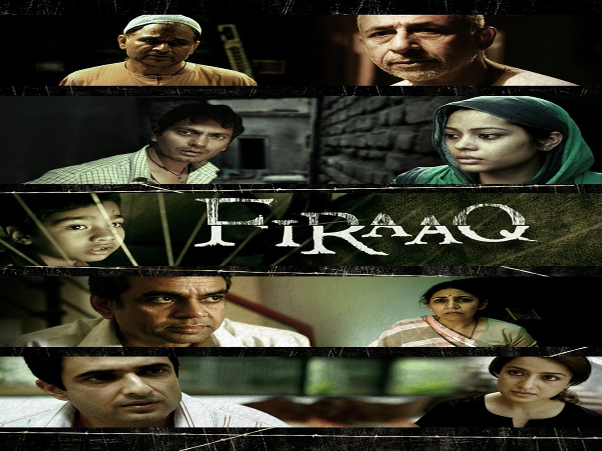 A group of characters reflect grief and conflict during the 2002 riots in India.