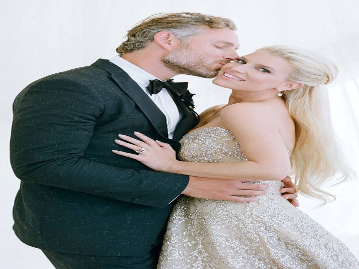 Jessica Simpson and Eric Johnson