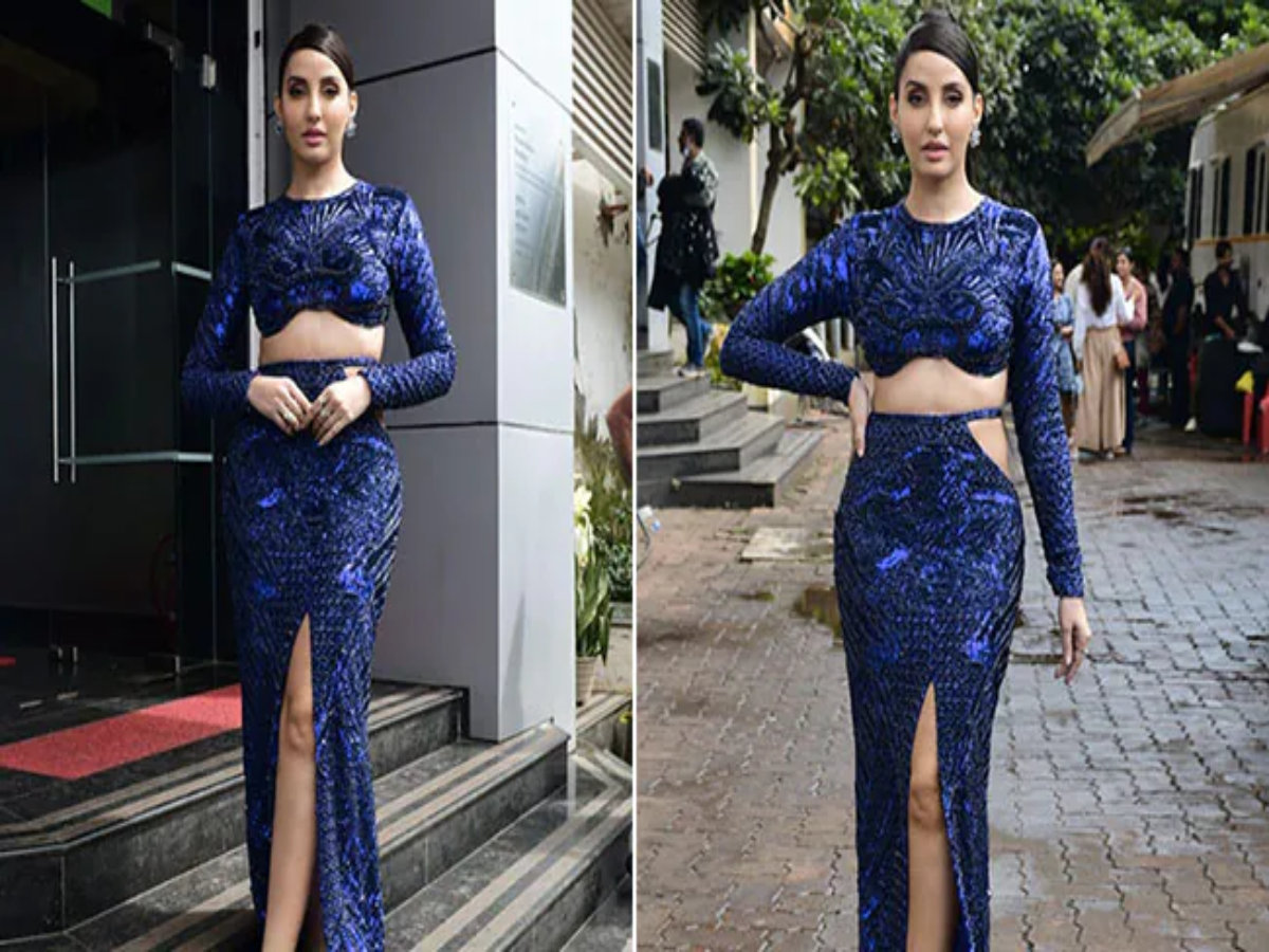 Snow Queen in an ice blue gown