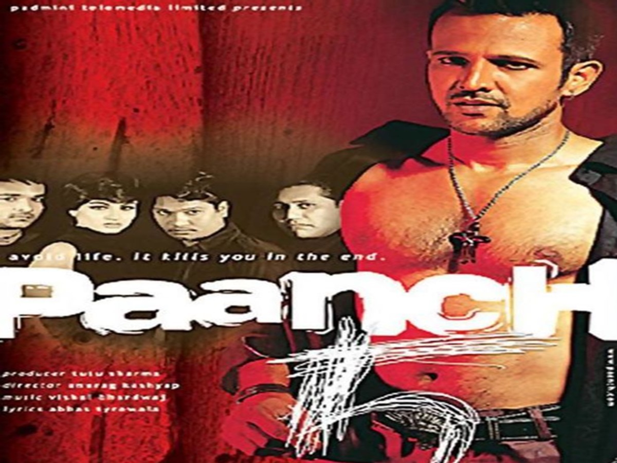 Kay Kay Menon in a tense moment fromAnurag Kashyap’s crime thriller Paanch.