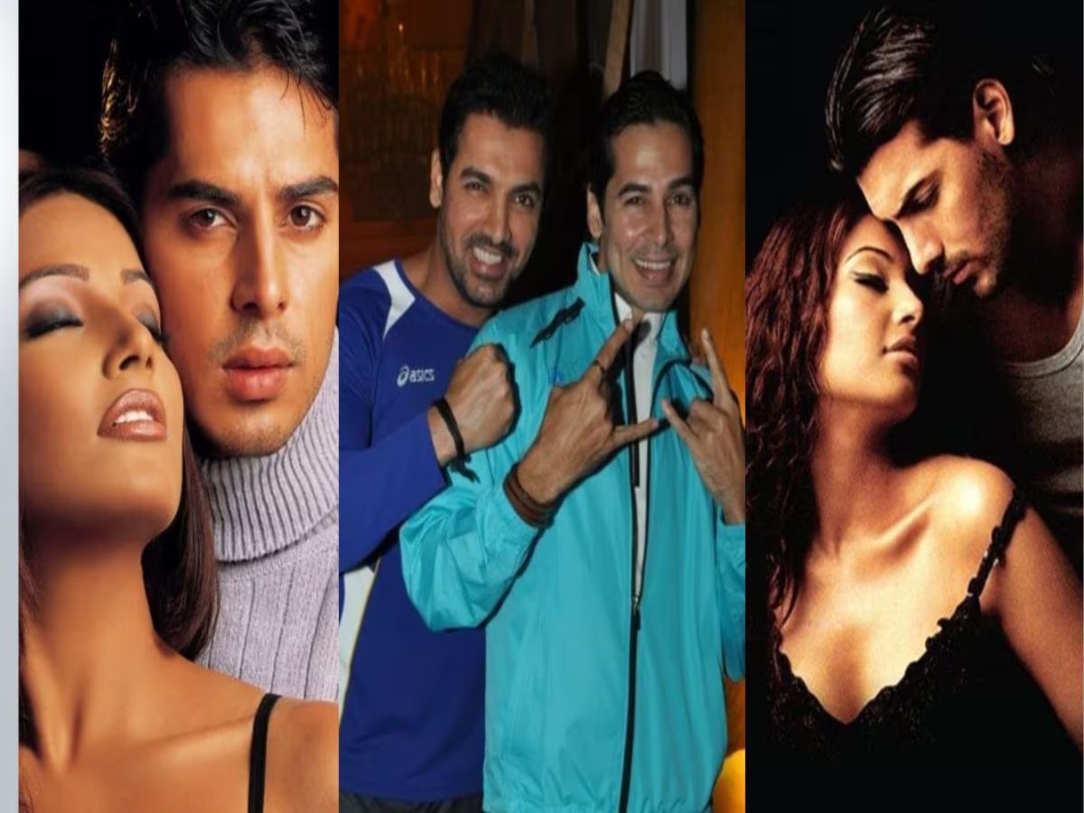 Bipasha Basu and Dino Morea during their passionate relationship.