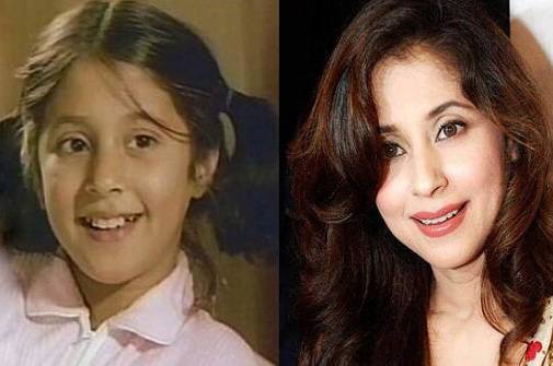 Urmila Matondkar in Masoom and her evolution into a leading actress in Bollywood.