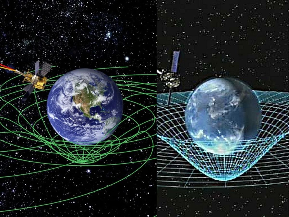 Time moved differently in space