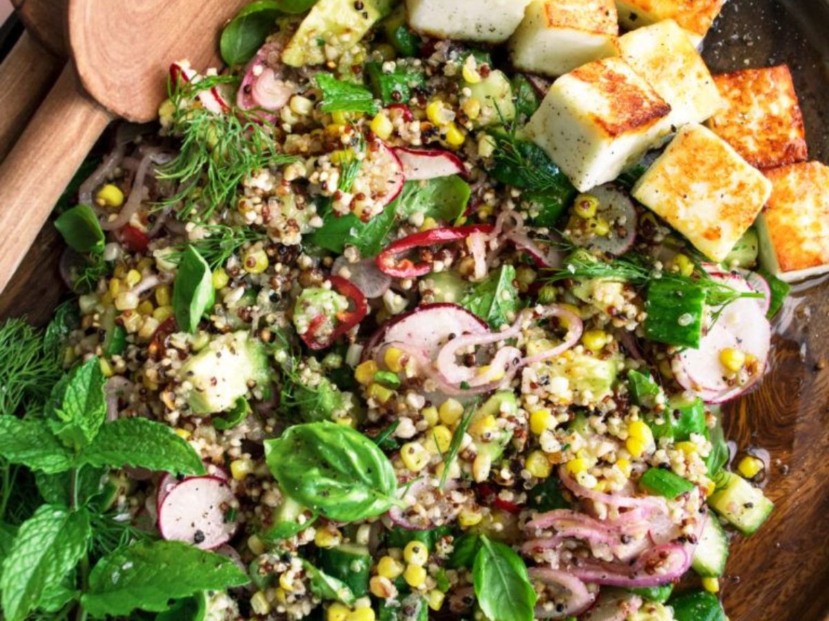 Grilled Paneer Salad- by Vikas Khanna