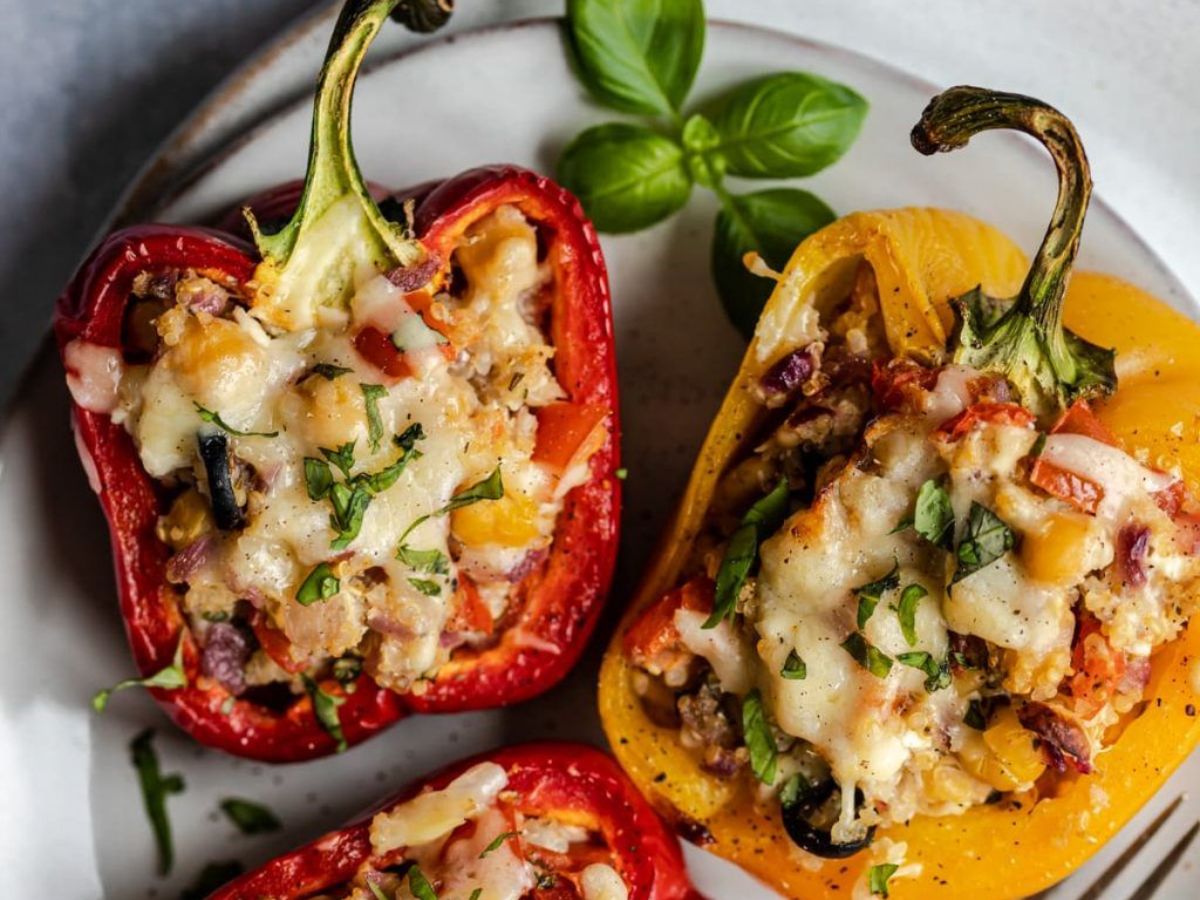 Quinoa Stuffed Peppers- by Rachael Ray