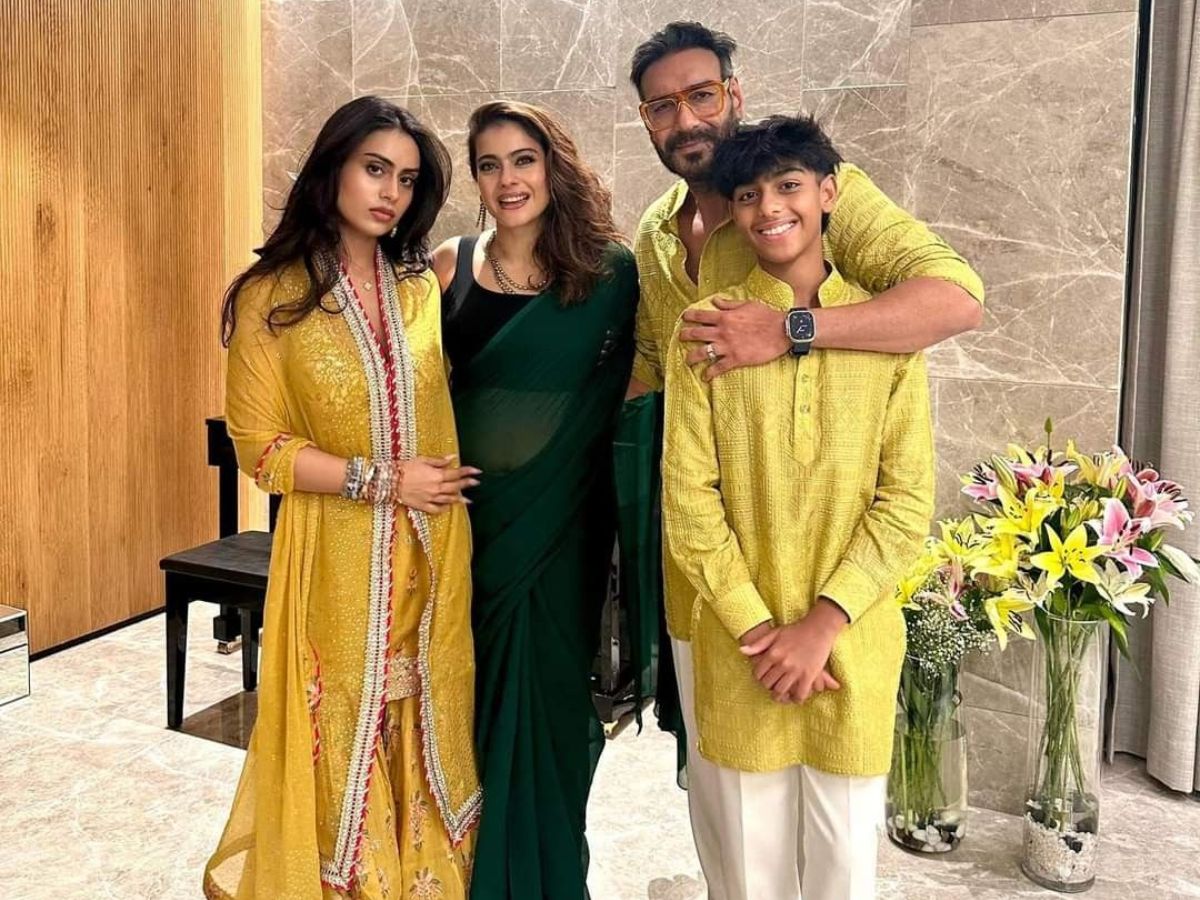 Yug and Nysa (Ajay Devgan's kids)