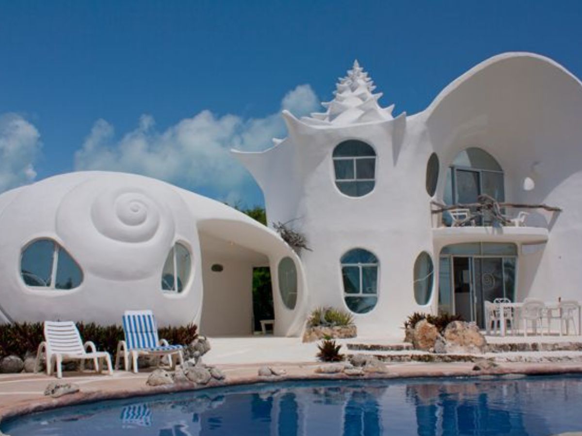 The Seashell House (Casa Caracol), Isla Mujeres, Mexico