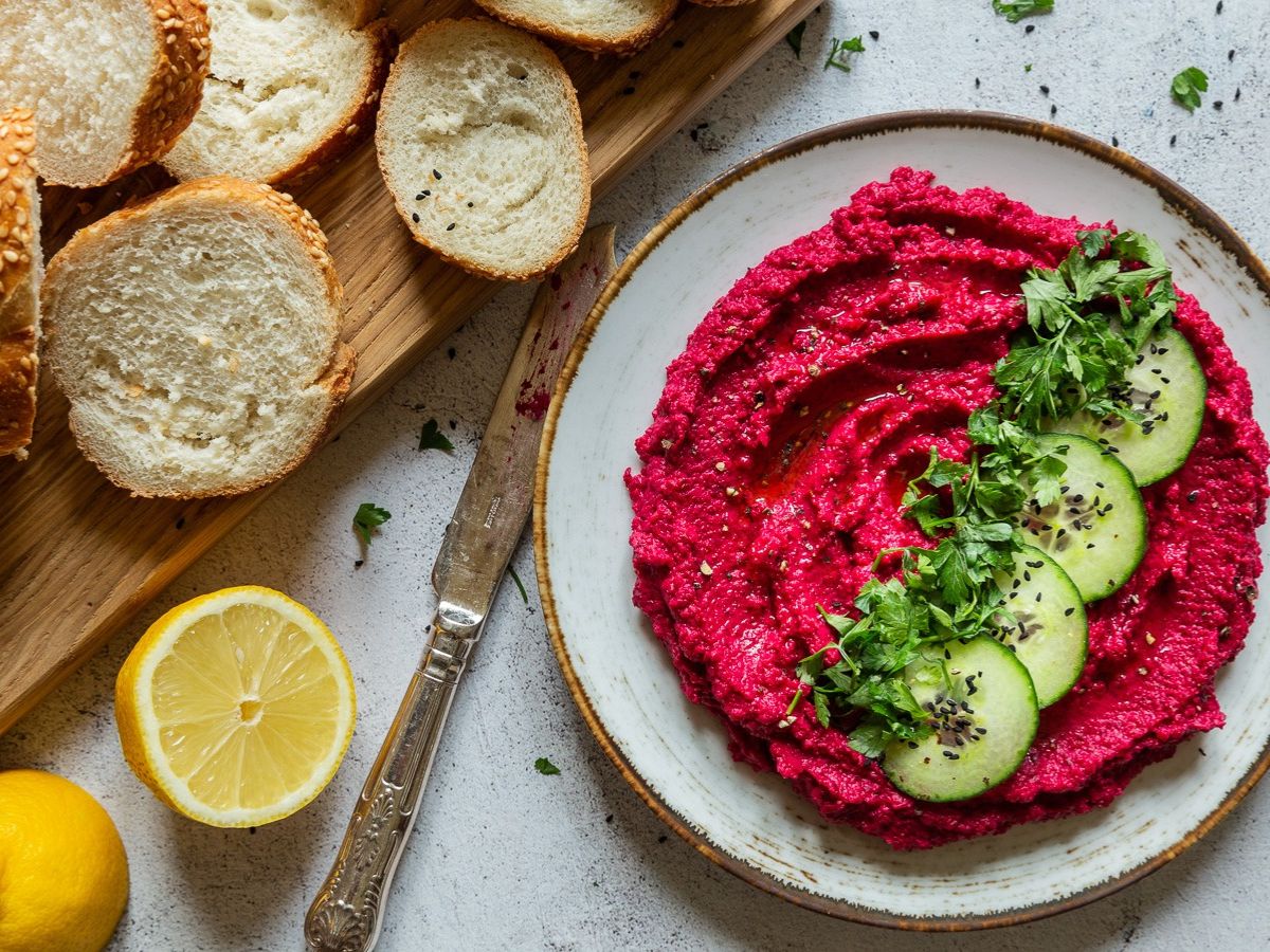 Beetroot Humus