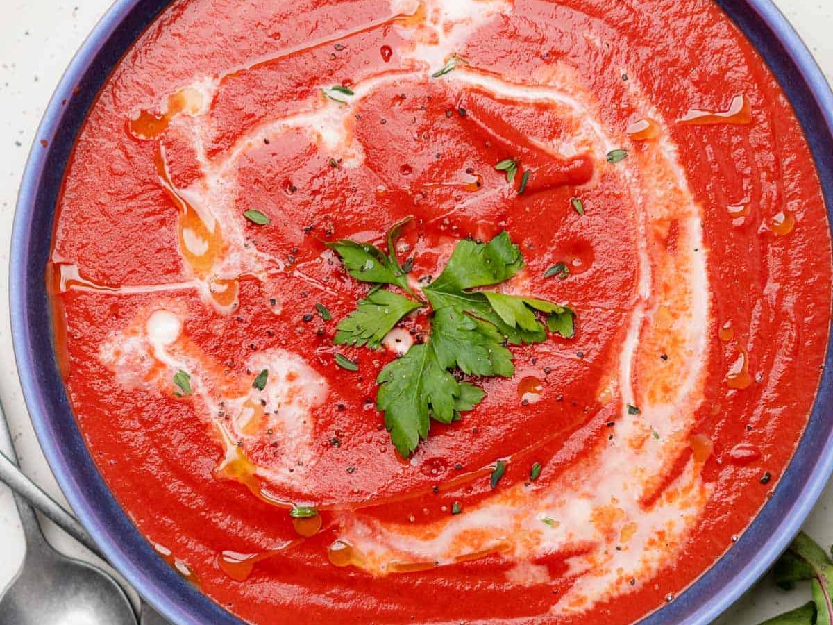 Roasted Beetroot and Carrot Soup