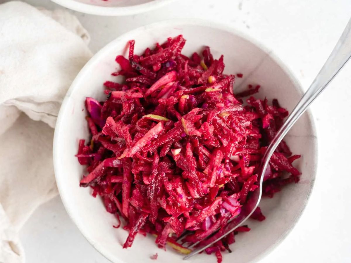 Beetroot and Apple Slaw