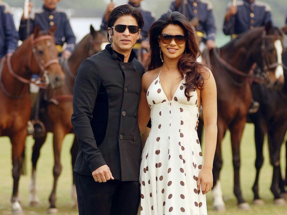 Priyanka Kapoor and Shah Rukh Khan