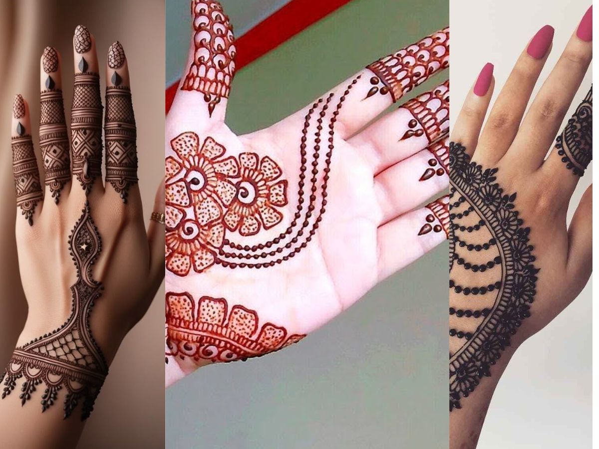 Minimalist Arabic Mehndi