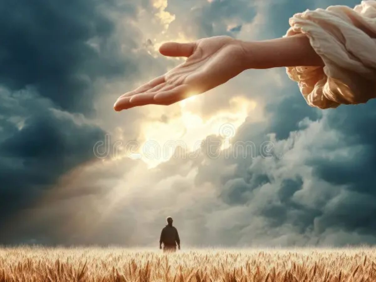 The divine hand is ever ready to support the sincere seeker