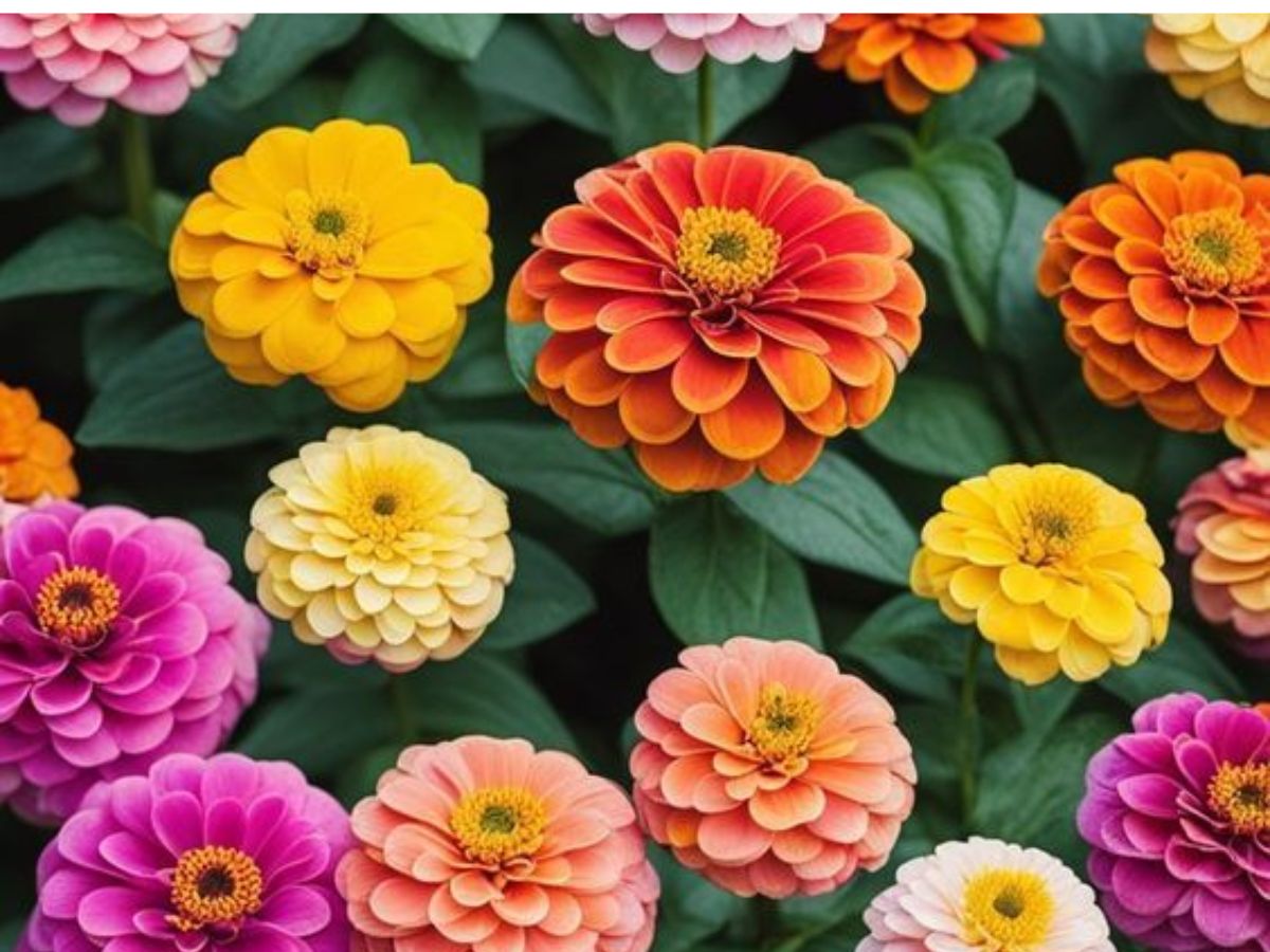 Zinnias