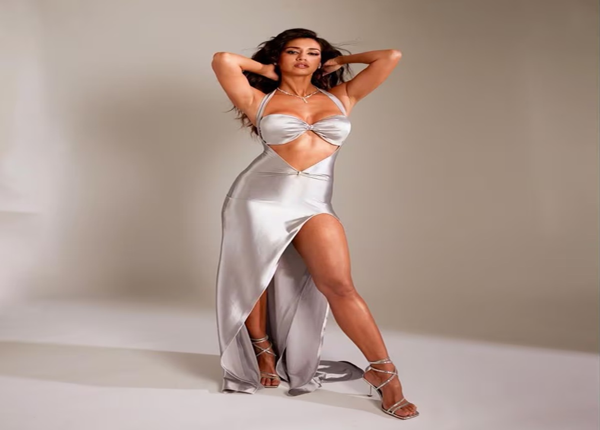 Disha Patani stuns in a silver cut-out gown, radiating glamour and grace at a star-studded event