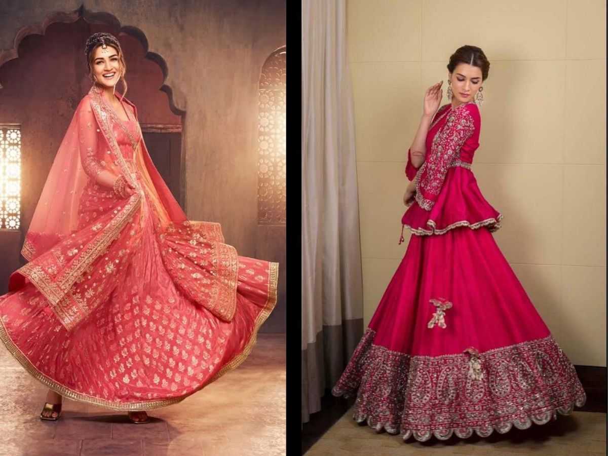 Kriti Sanon's Red Festive Kurta