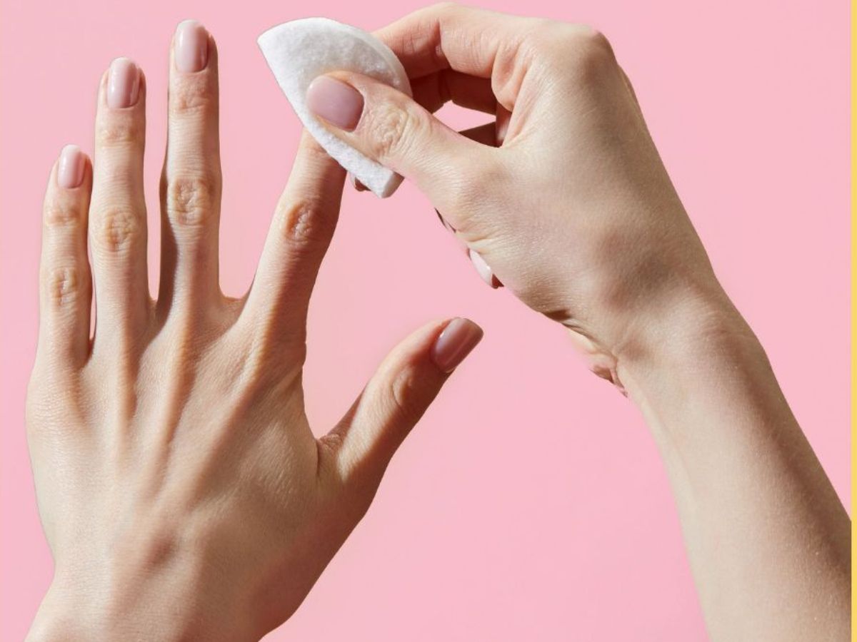 Avoid acrylics and harsh nail polish removers