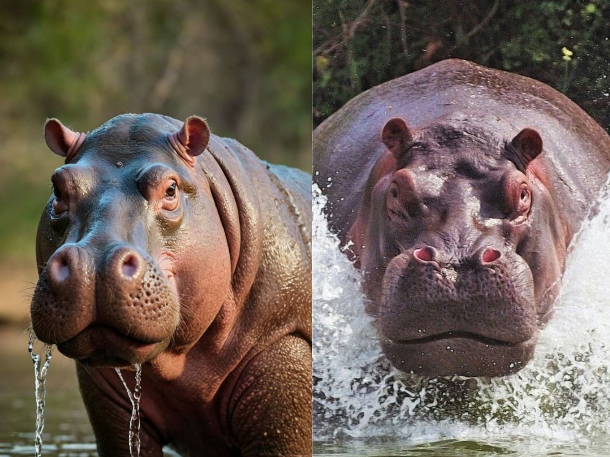 Hippopotamus- Chunky but Ferocious