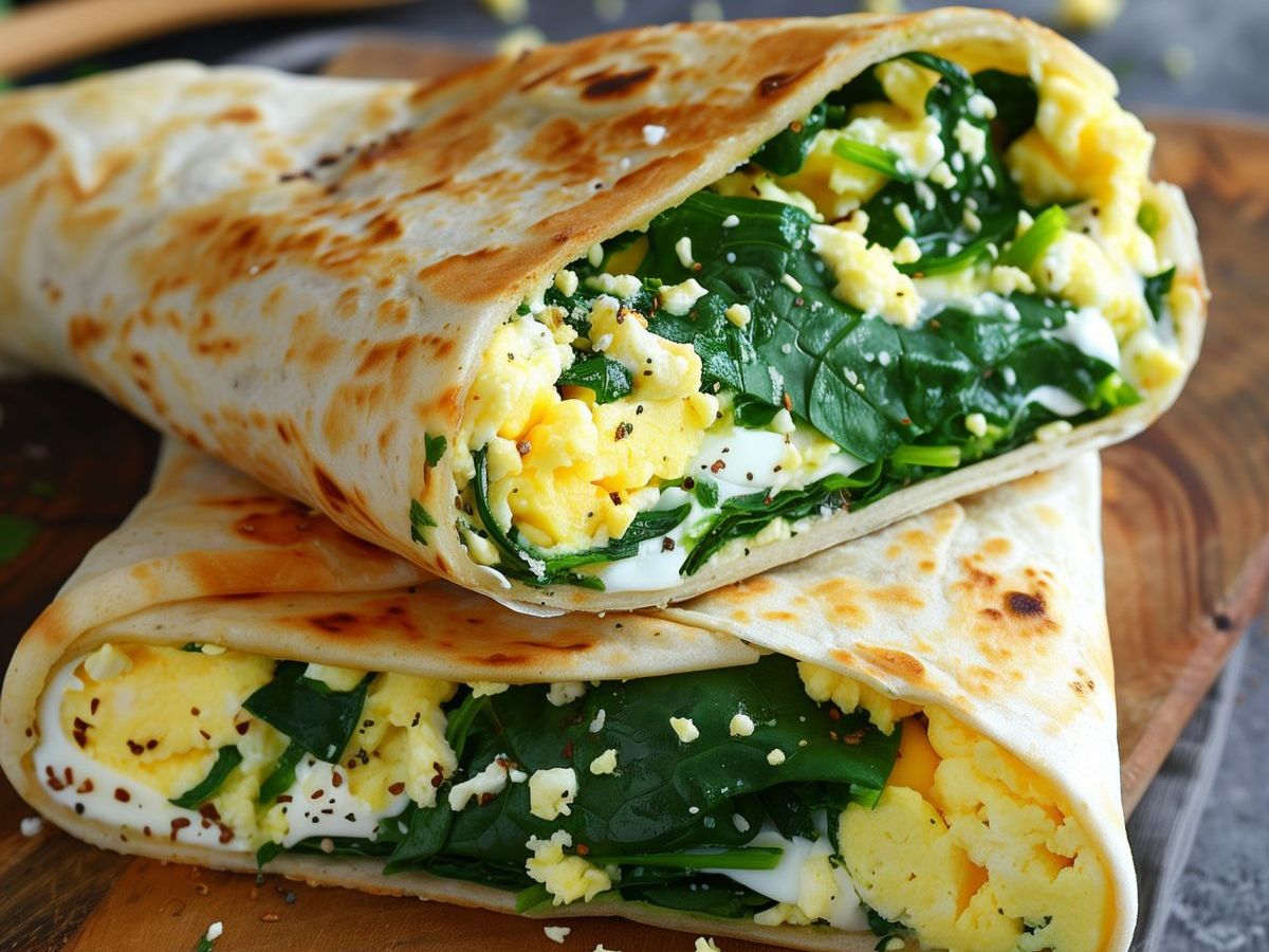Egg Bhurji Wrap