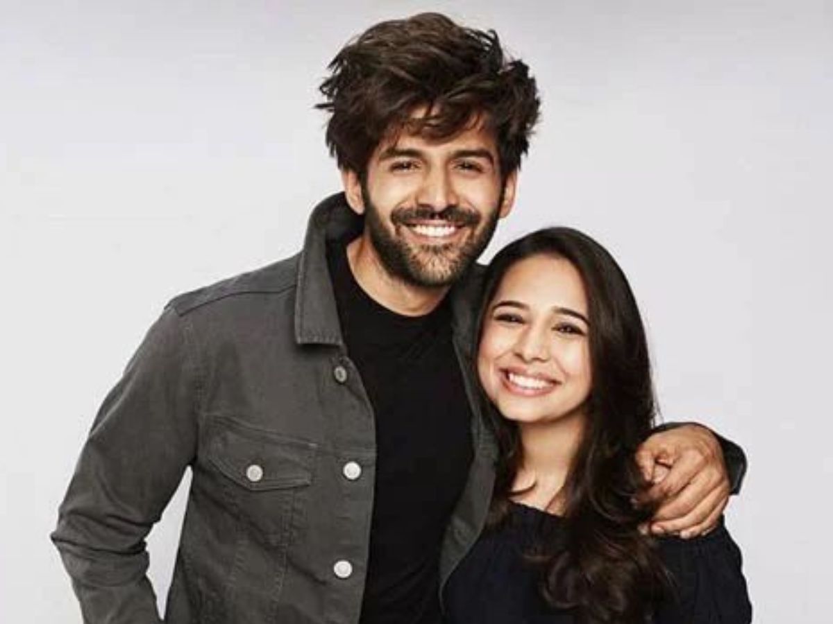 Kritika Tiwari and Kartik Aaryan
