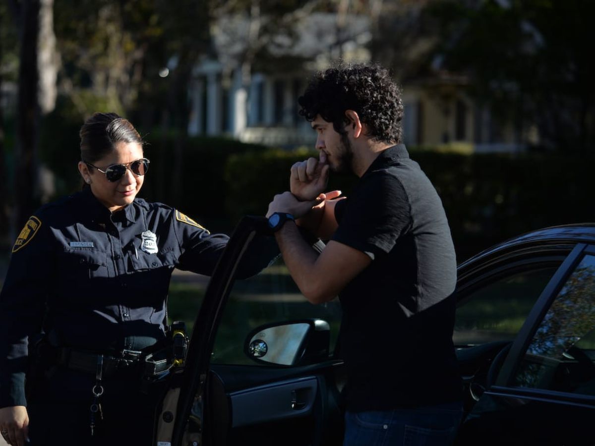 The fake police officer