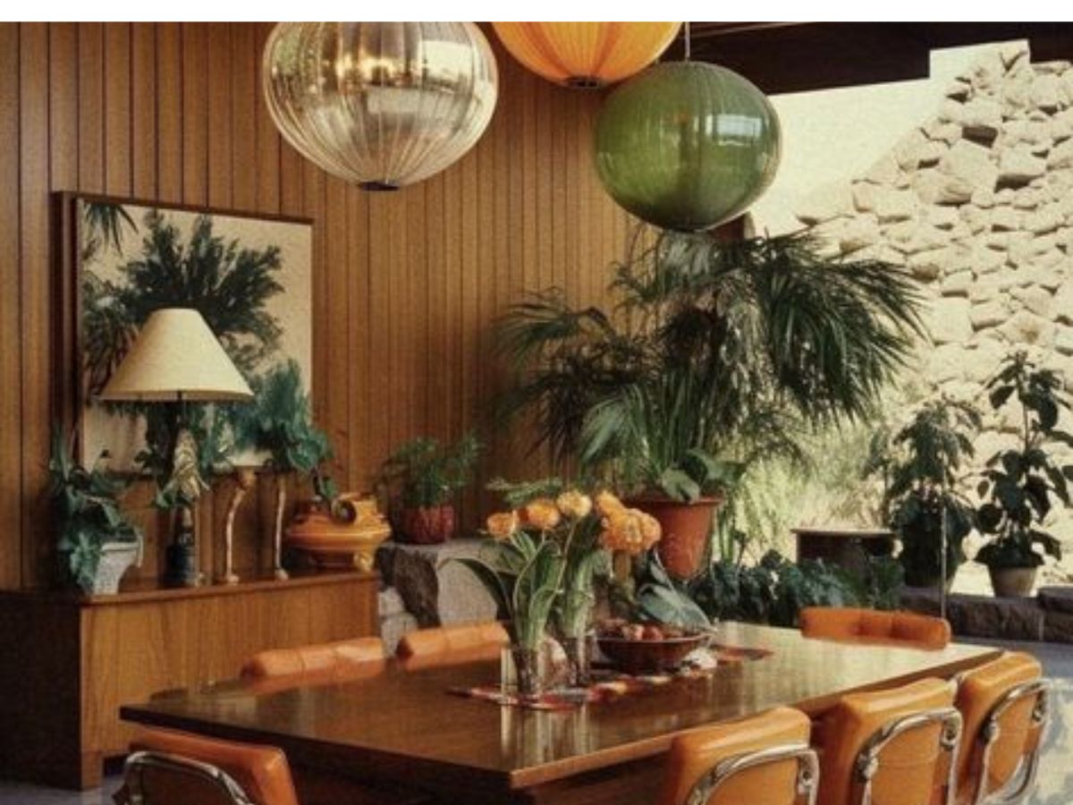 Mix modern and vintage pieces