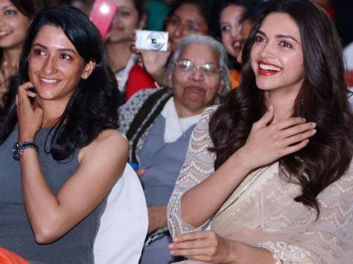 Deepika Padukone and Anisha Padukone
