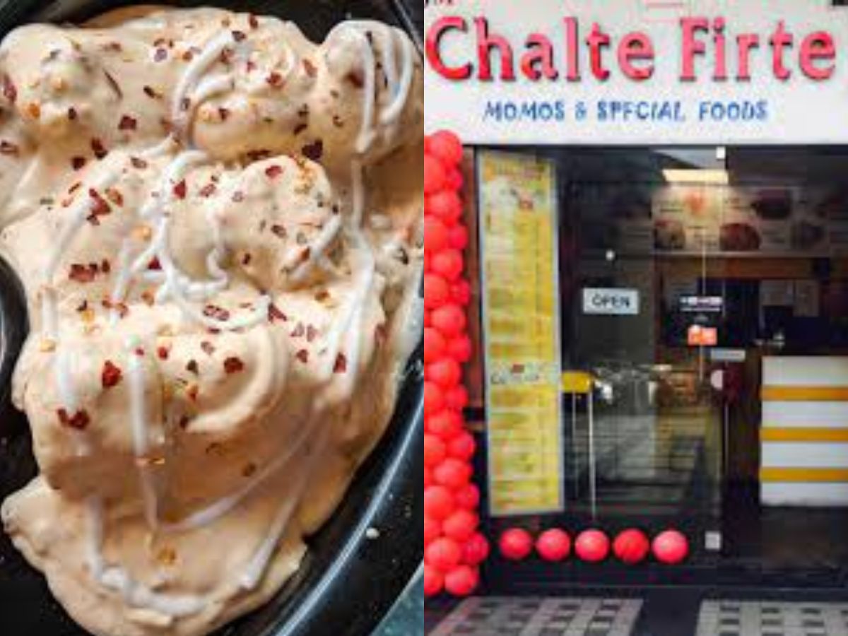 Cheese Burst Momos- At Chalte Firte Momos, Kamla Nagar