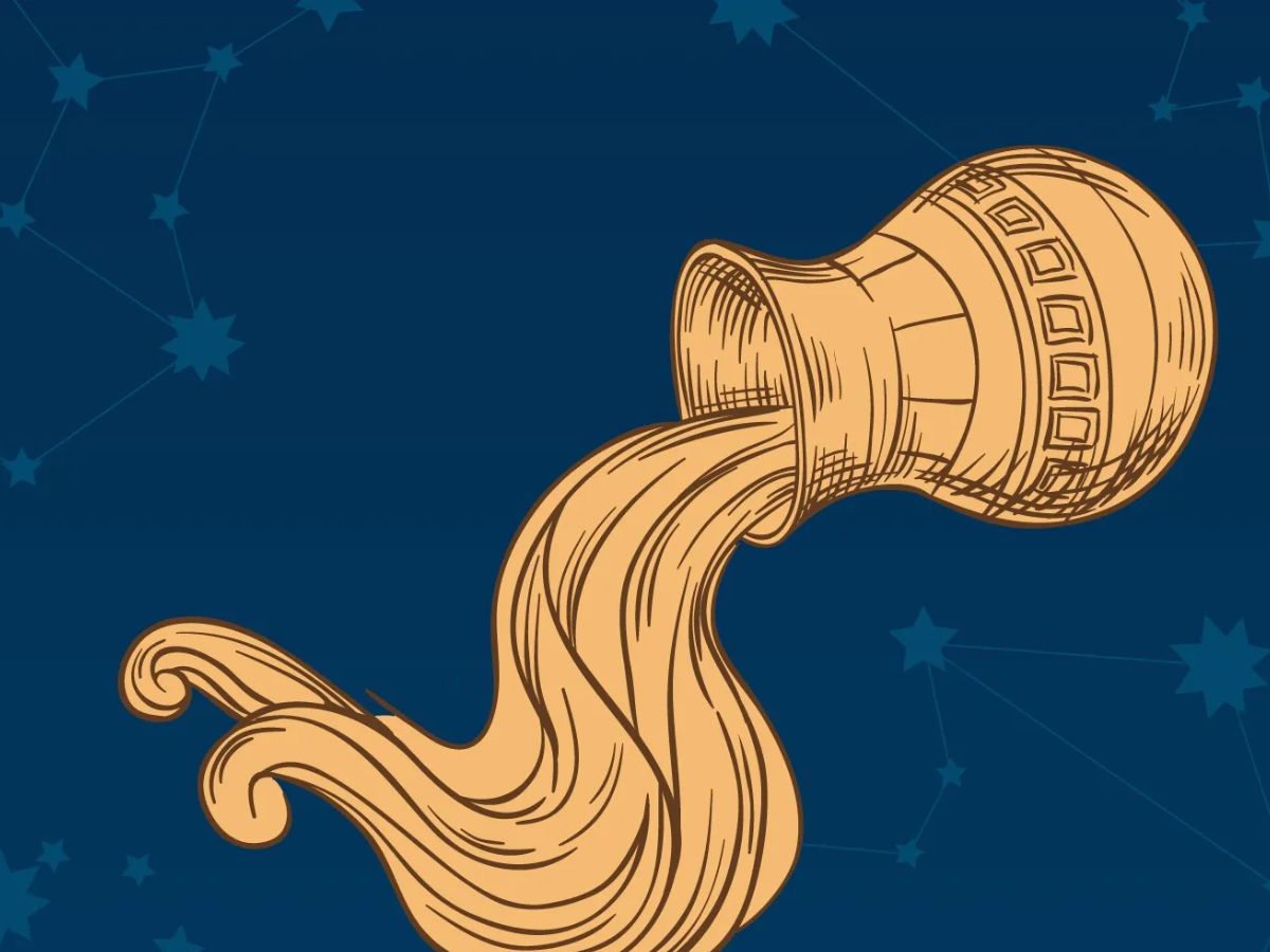 Aquarius: Donate Blue clothing or black grand