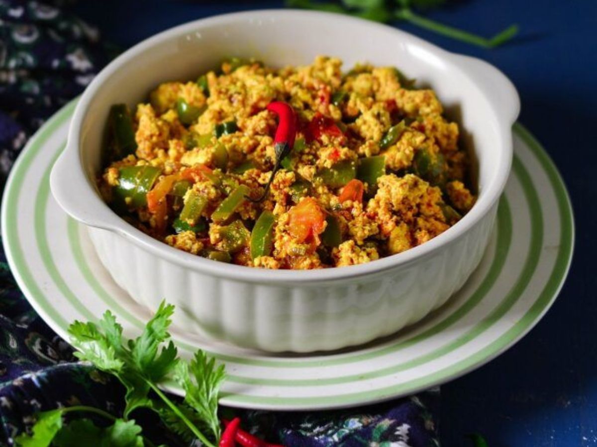Capsicum Paneer Bhurji