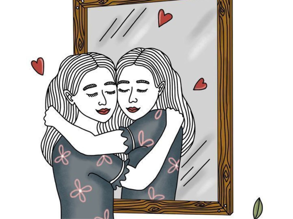 "The more love you have for your own being, the more love you have for all beings."