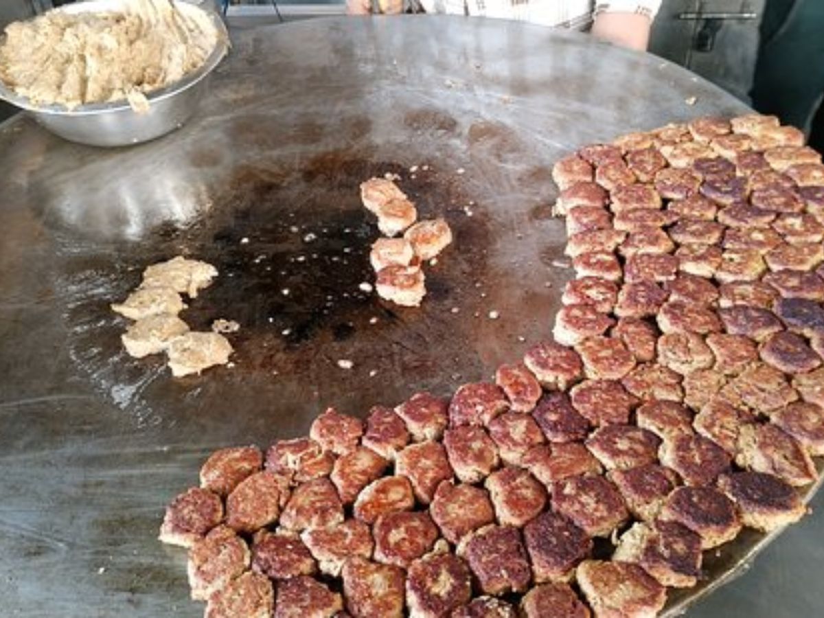 Juicy Galouti kebabs served at Tunday Kababi in Lucknow.