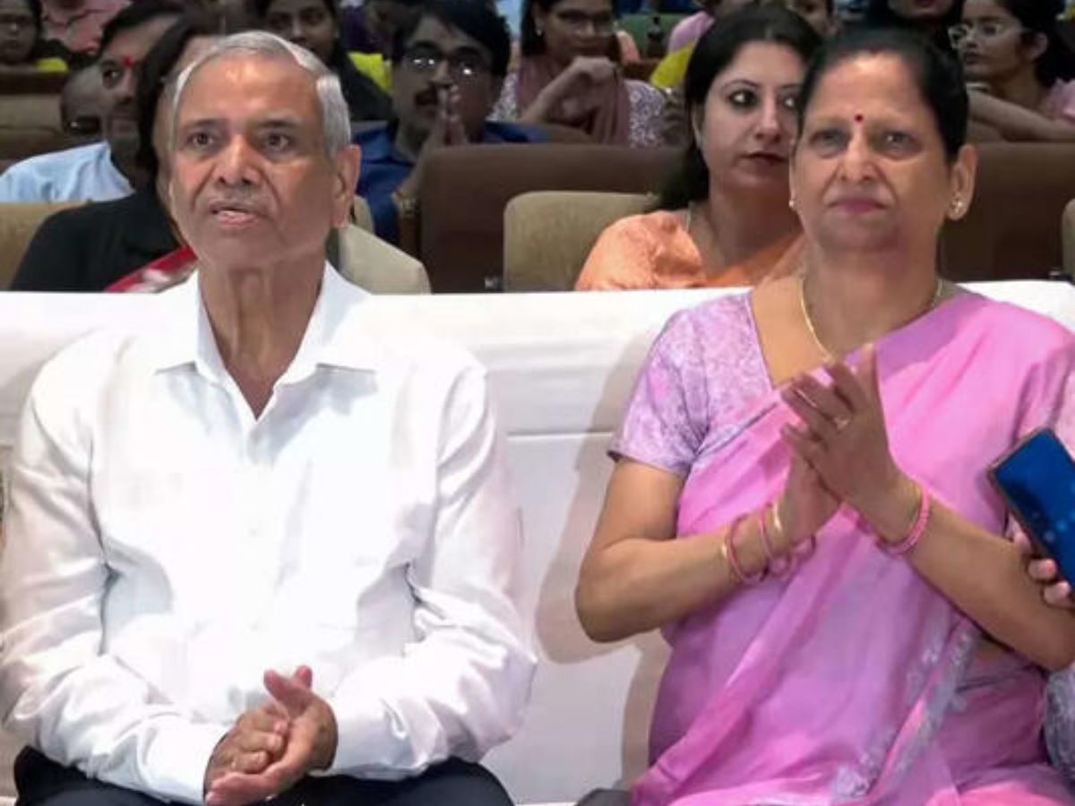 Parents Await Their Son’s Arrival