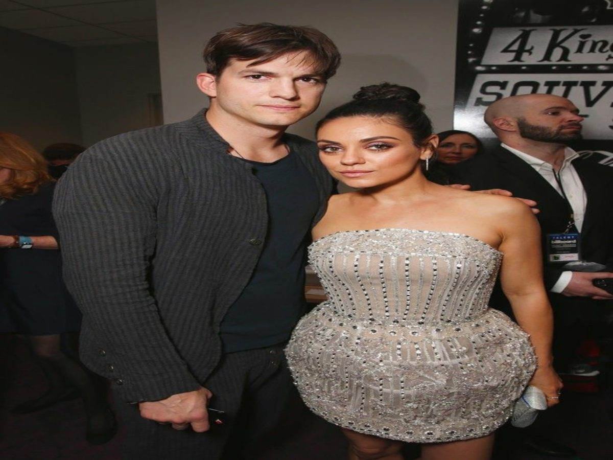 Mila Kunis and Ashton Kutcher together, showcasing their love story that began on "That '70s Show" and led to marriage.