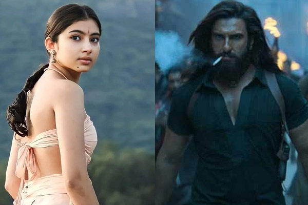 Actress Sara Arjun takes on the role of Ranveer Singh's love interest in the film Dhurandhar.