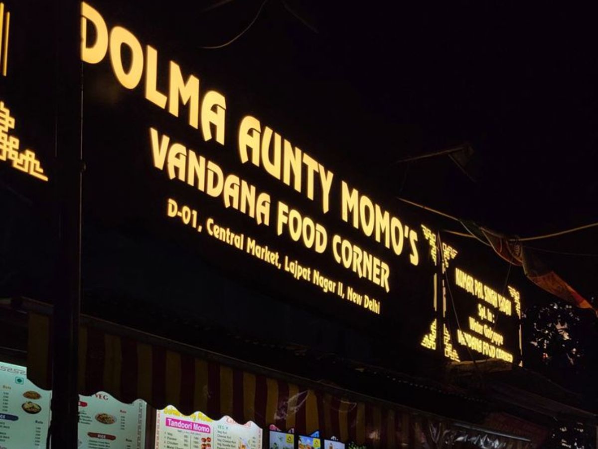 Momos At Dolma Aunty Momos, Lajpat Nagar