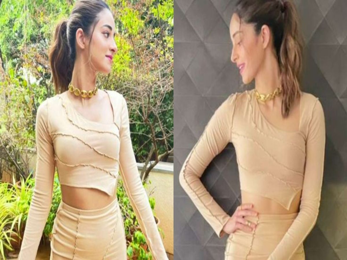 Ananya Panday showcasing trendy outfits.
