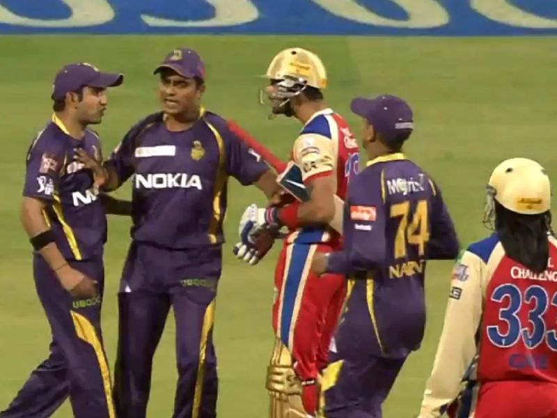 Gautam Gambhir vs Virat Kohli Clash – IPL 2013