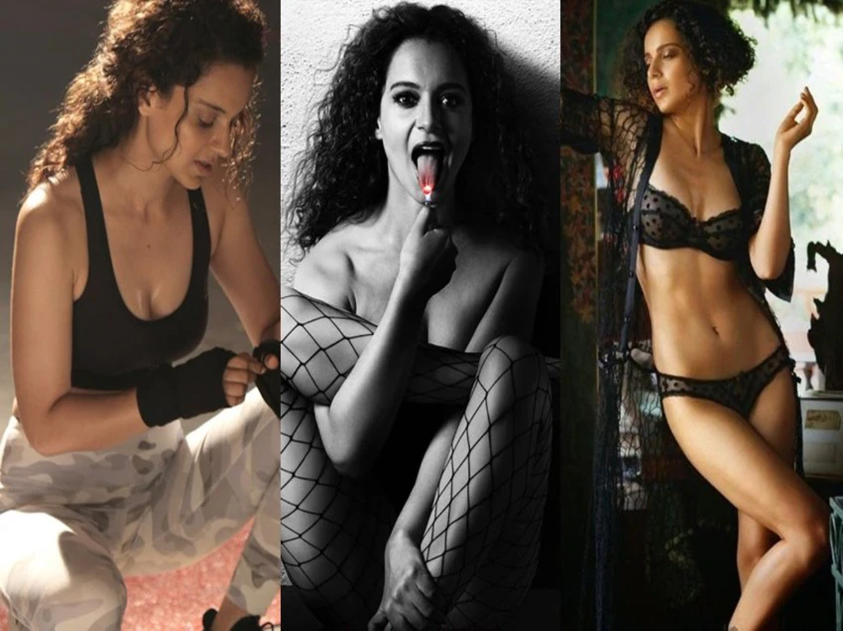 Kangana Ranaut discussing her struggles in Bollywood.