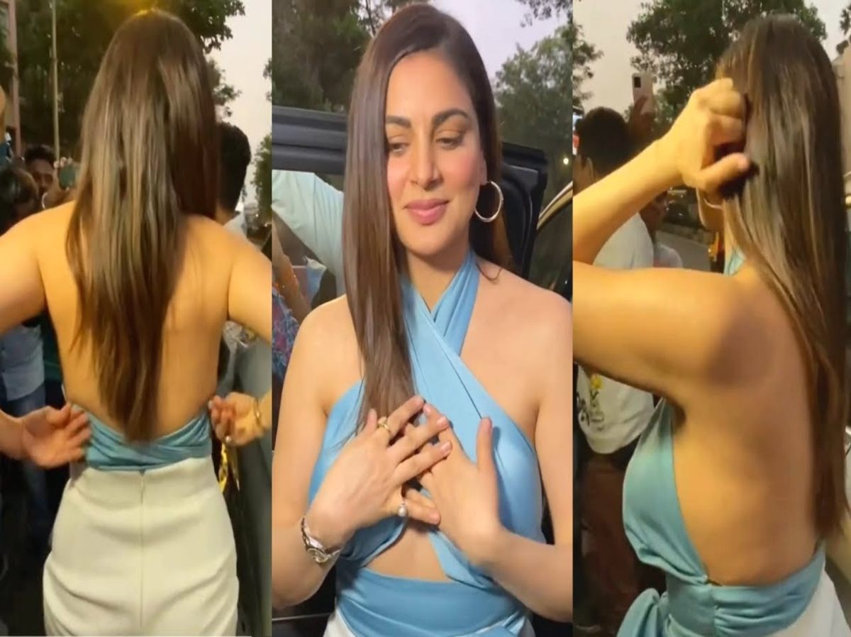 Shraddha Arya in a pink bikini by the pool, facing online backlash.