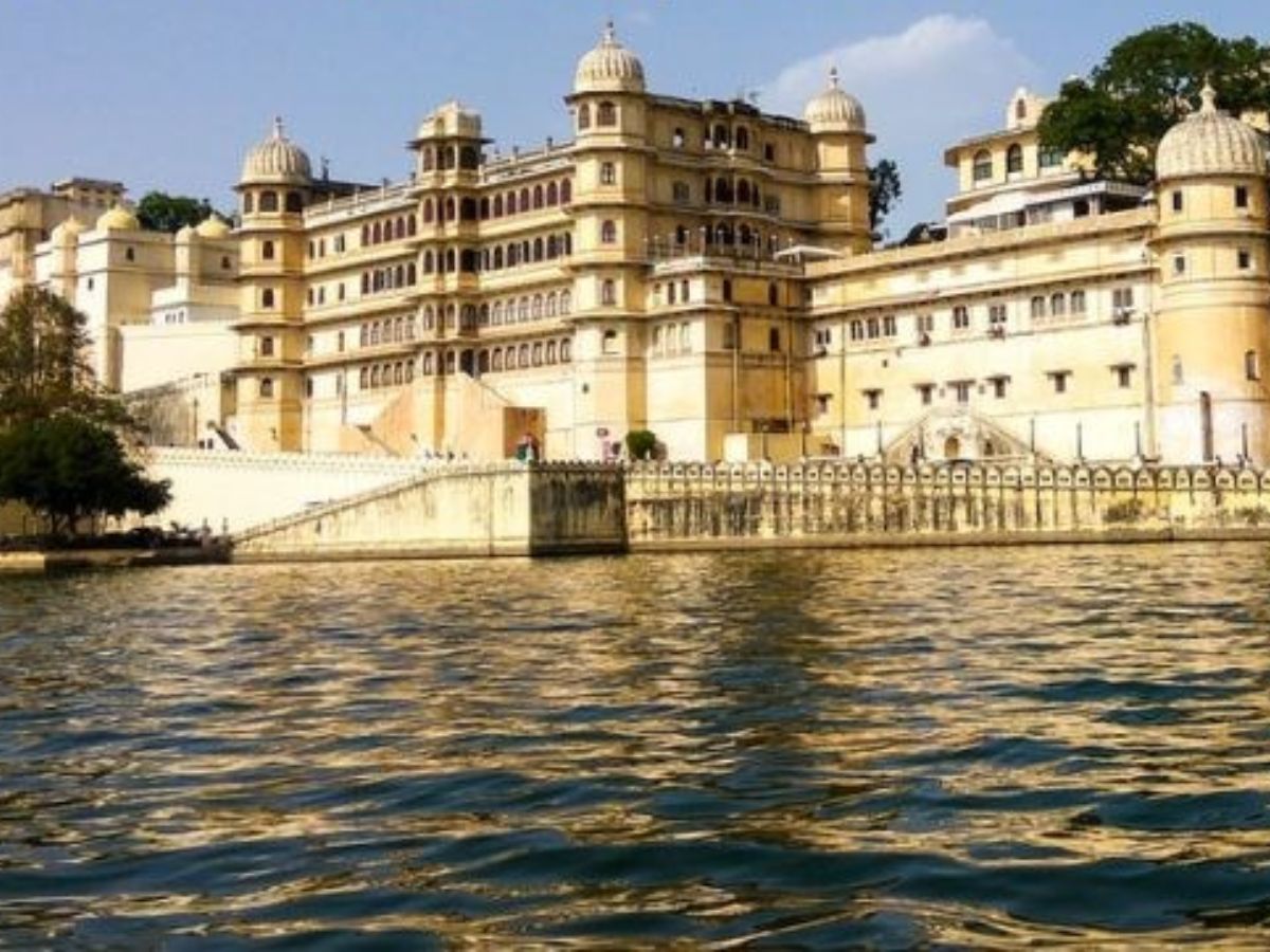 Wedding ceremony at City Palace Udaipur with lake view