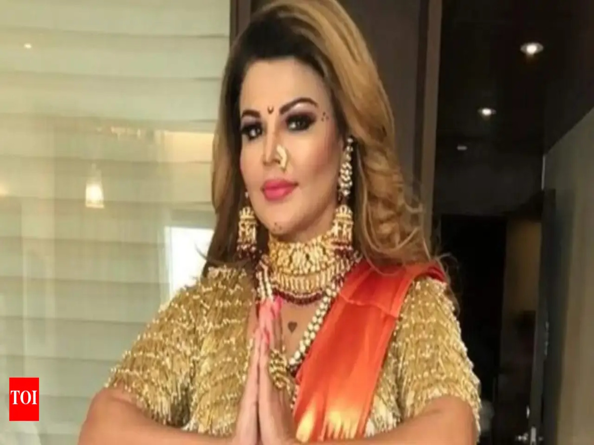 Rakhi Sawant showcasing her social media antics