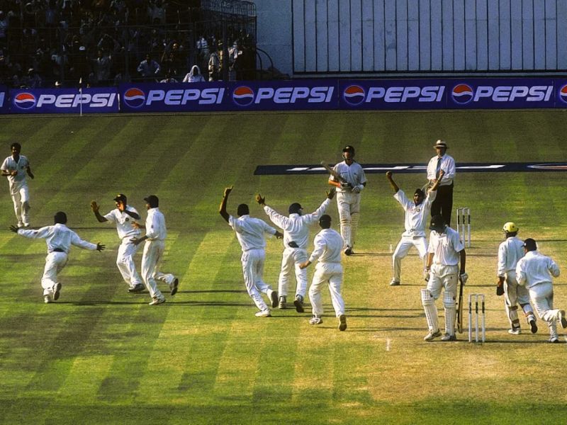 India vs Australia, 2nd Test, Eden Gardens, March 2001