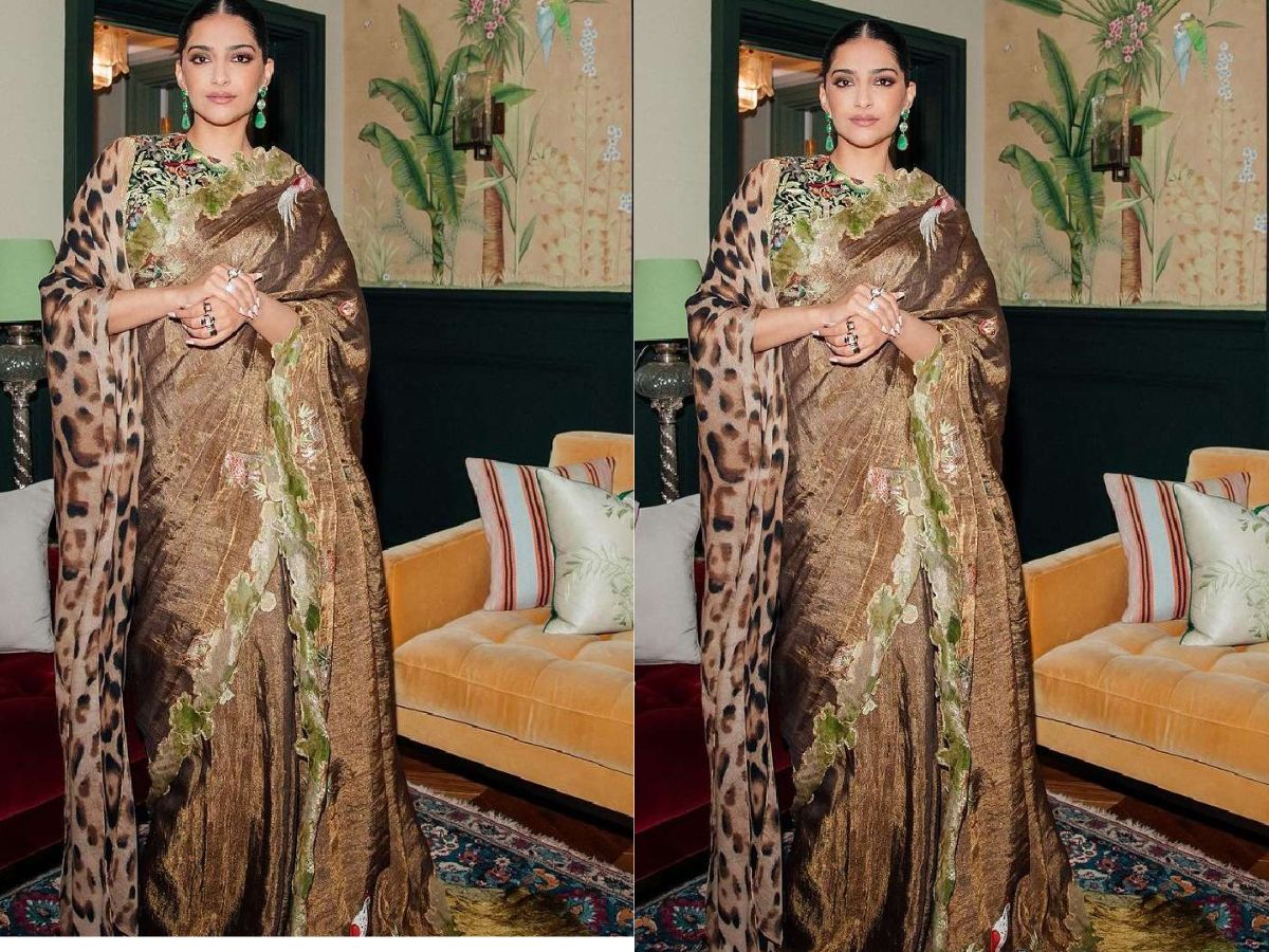 Sonam Kapoor Inspired Nivi Drape with Pallu Detailing